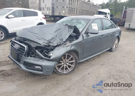 2014 Audi A4 2.0T Premium from USA, damaged, VIN WAUFFAFL5EA081043